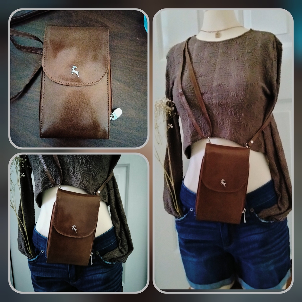 *Ashwood* Leather Crossbody Bag